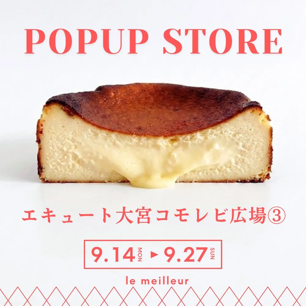 名古屋発、とろけるバスクチーズケーキ